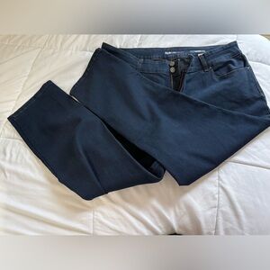Style & Co. Dark Wash Capri Jeans